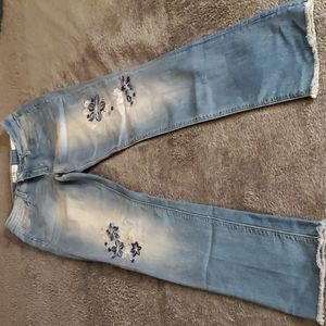 Black Daisy Kate Straight Leg, Jeans